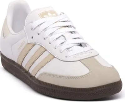 Produktbild von Adidas Damen Halbschuhe Schnürer aus Naturleder Weiß Modell JH7300