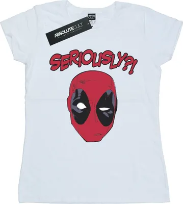 Produktbild von Marvel - "Seriously" T-Shirt für Damen BI17868 (M) (Weiß)