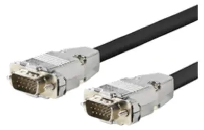 Zdjęcie produktu dla Vivolink PROVGAM2, 2 m, VGA (D-Sub), VGA (D-Sub), Męska, Męska, Czarny