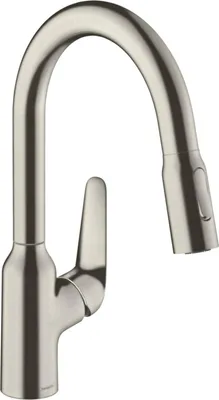 Produktbild von hansgrohe Focus M42 Einhebel-Küchenmischer 180, Ausziehbrause, 2-jet, 71801800