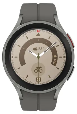 Zdjęcie produktu dla Samsung Galaxy Watch5 Pro SM-R925F, 3,56 cm (1.4"), OLED, Ekran dotykowy, 16 GB, GPS, 46,5 g