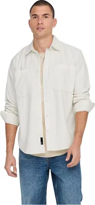 Produktbild von Only & Sons Alp Überhemd Weiß XS Herren Weiß XS