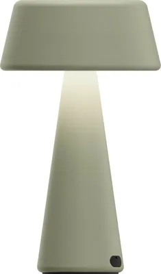 Imagen del producto de Extreme Lounging - Lámpara de mesa decorativa, recargable, para interior y exterior, inalámbrica y con regulador de intensidad, de 20x12 cm, color verde salvia