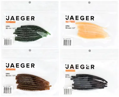 Produktbild von Jaeger Fishing Opis 9,3cm - 8 Gummijigs, Farbe:Dark Amber