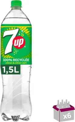 Image de 7 Up - 6 x 1.5 L