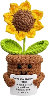 Productafbeelding van Cadeaus Voor Vrouwen Mannen, Emotionele Steunplant Kerst Positieve Bloem Vertrek Beterschap Denk Aan Je Dankjewel Cadeaus Voor Haar Moeder Juf