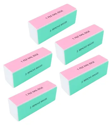 Produktbild von Nagelbuffer Professionell - Nagelfeile - Nagelpflege - Polierblock - 5 Stück - 9 x 2,5 x 3,5 cm
