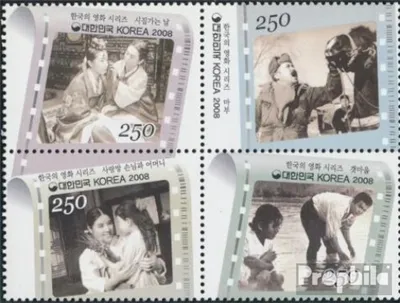 Produktbild von Briefmarken Süd-Korea 2008 Mi 2677-2680 Viererblock (kompl.Ausg.) postfrisch Filmkunst