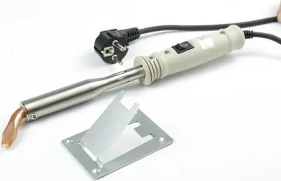 Produktbild von Lötkolben 150W 230V Modell ZD715L mit 6 mm Flachlötspitze, 11 mm Aufnahme, 120 cm Kabel