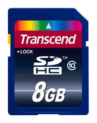 Produktbild von Transcend 8GB SDHC Class 10