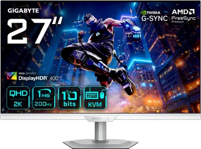 GIGABYTE M27Q2 QD ICE 27inch SS IPS Monitor 2560x1440 200Hz 350cd/m HDR400 HDMI 2.1 x2 Display port 1.4 x1
