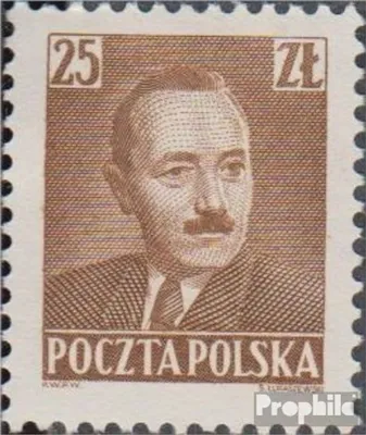 Produktbild von Briefmarken Polen 1950 Mi 552 postfrisch Boleslaw Bierut