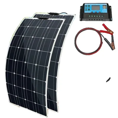 Produktbild von Solarpanel, hohe Effizienz monokristallin, flexibles Design, 200w Solarsystem