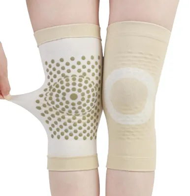 Produktbild von Kniebandage, Kniekompressionsstrumpf mit Gelpolstern für die Kniescheibe und seitlichen Stabilisatoren, medizinische Knieschoner für Laufen, Meniskusriss, Arthritis, Gelenkschmerzen