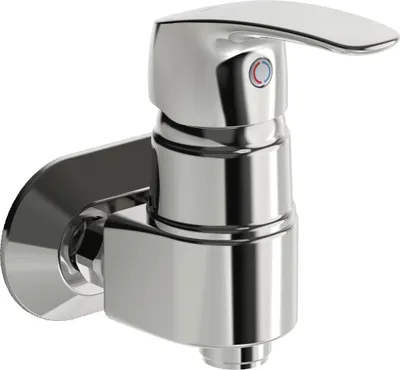 Produktbild von Hansa Einhebelmischer Brausebatterie HANSAPINTO 45cc DN15 Chrom, 45692183