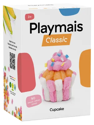Image de Playmais Classic : Assortiment de cupcakes - 90 pièces