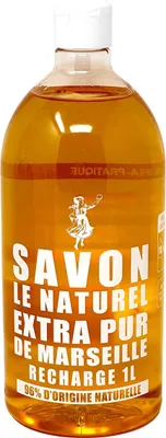 Produktbild von Savon de Marseille extra Pur Le Naturel – 1000ml Nachfüllpack für sanfte Pflege
