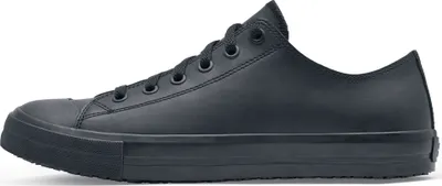 Produktbild von Shoes For Crews Delray Unisex Arbeitsschuhe Schwarz Rutschhemmend - Größe 39 EU / 6 UK