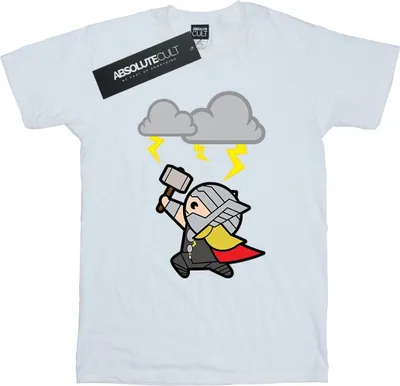 Produktbild von Marvel - "God Of Thunder" T-Shirt für Damen BI28930 (XXL) (Weiß)