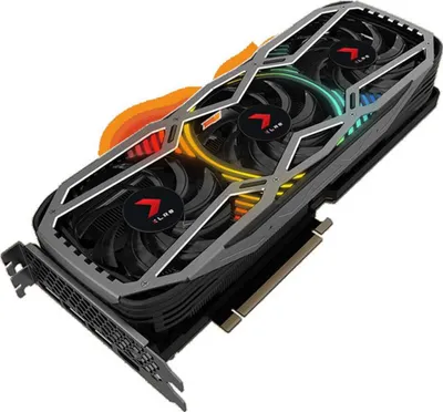 Produktbild von PNY RTX 3080 XLR8 Revel RGB Triple 10 LHR