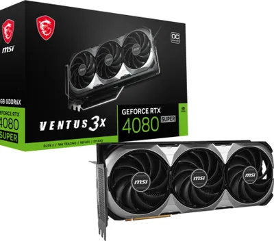 Image de Carte graphique MSI GeForce RTX 4080 SUPER VENTUS 3X OC 16GB GDDR6X