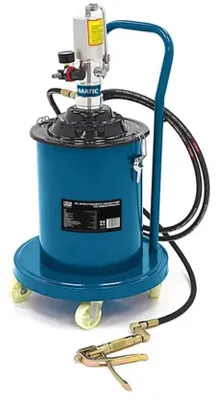 Productafbeelding van 20 liter mobiele pneumatische oliepomp, drukfunctie 300-400 bar