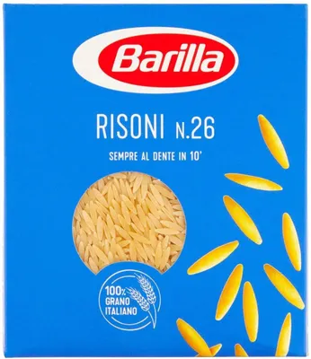 Produktbild von 10x Pasta Barilla Risoni Nr. 26 italienisch Nudeln 500 g pack