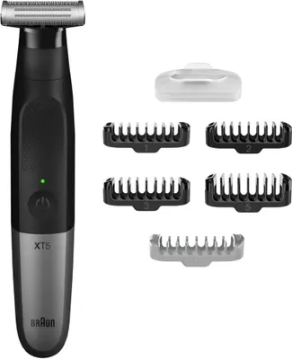 Produktbild von Braun XT5100, Schwarz, Silber, 1 mm, 5 mm, 1 mm, Edelstahl, Akku