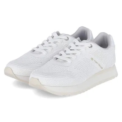 Produktbild von Tom Tailor Damen Low Sneaker Weiß Textil  Größe: 40