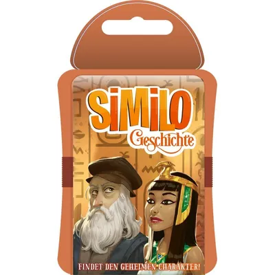 Produktbild von Similo: Geschichte Leonardo Kartenspiel, Orange