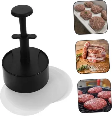Produktbild von Hamburger Formring Hamburger Vormer Grillring Black Grillring Met Buikspieren