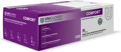 Produktbild von Unigloves Latexhandschuhe COMFORT 1000 Stück/Karton -Gr. 9-10  X-Large