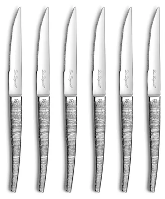 6 Steakmesser, poliert, 22,4 cm, spülmaschinengeeignet