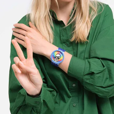 Produktbild von SWATCH Armbanduhr, Modell SB03N105, mit einem Gehäusedurchmesser von 47 mm