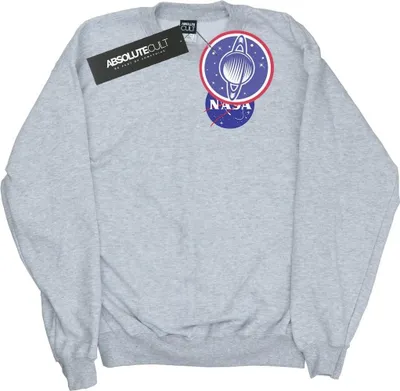 Produktbild von NASA - Sweatshirt für Herren BI48094 (XL) (Grau)