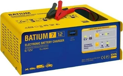 Image de Chargeur de batterie BATIUM 7-12 6/12 V effectif:11/arithmétique:3-7 A