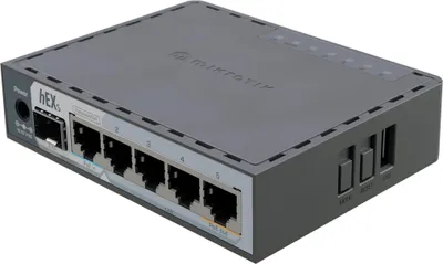 Image de Routeur Mikrotik hEX S (2025) 5x Gigabit 1x SFP 2,5G PoE