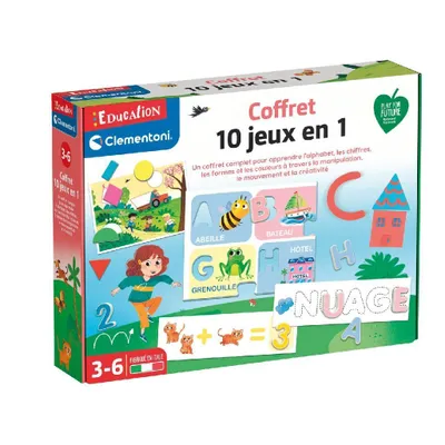 Image de Clementoni 10 jeux en 1 jeux