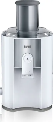 Obrázok produktu pre Braun J 500 WH, Odšťavovač, Nerezová oceľ, Biela, 2 L, 1,25 L, 7,5 cm, 900 W