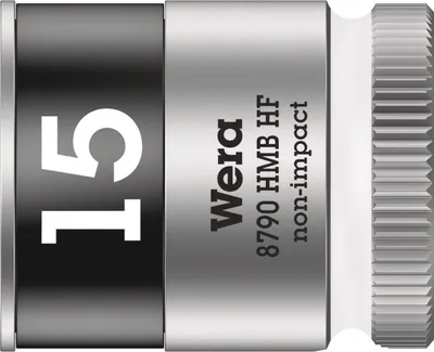 Obrázek produktu pro Wera 8790 HMB HF, Chrom-vanadová ocel (Cr-V), 9,53 mm (0.375"), 1 kusů, Česká republika, 23,5 mm, 2,9 cm