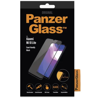 Produktbild von PanzerGlass ® Displayschutz Xiaomi Mi 10 Lite, Xiaomi, Xiaomi - Mi 10 Lite, Trockene Anwendung, Kratzresistent, Schockresistent, Transparent, 1 Stück(e)