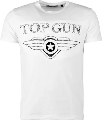 Produktbild von Top Gun T-Shirt Bling4U TG20193017 Herren white M