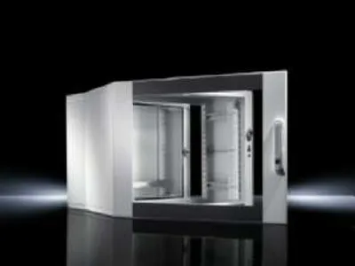 Produktbild von Rittal DK 7712.135, Wandmontiertes Regal, 12U, Grau