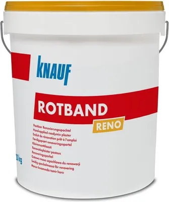 Produktbild von KNAUF Rotband Reno Pastöser Renovierungsspachtel 20kg