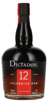 Immagine prodotto di Dictador 12 anni ICON RESERVE Rum colombiano 40% vol. 0,7 l