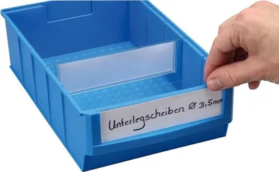 Produktbild von Allit ProfiPlus ShelfBox Label B 20 Etiketten+Folienscheiben