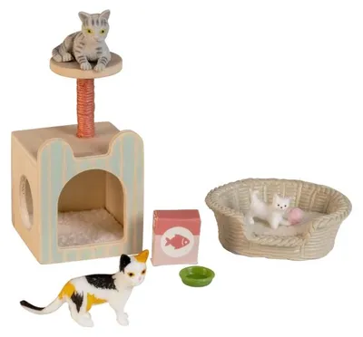 Imagen del producto de Juego Lundby: Gato con accesorios