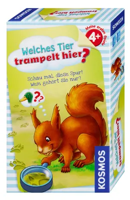 Produktbild von Kosmos 71137 Welches Tier trampelt hier? Kinderspiel