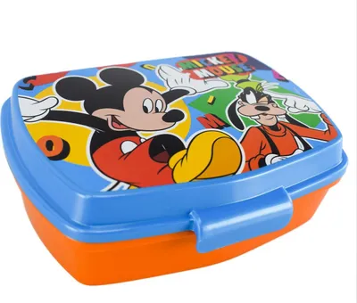 Produktbild von STOR Disney Mickey Mouse Sandwichbox für Kinder