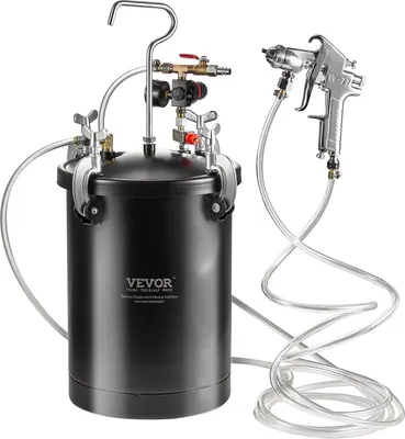 Produktbild von Sprühfarbe Druckbehälter Tank 15L Spritzpistole Schläuche Druckmesser